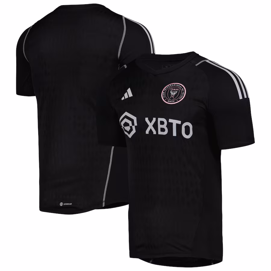 Men's Inter Miami CF adidas Black 2023 Replica Goalkeeper Jersey - Jersey