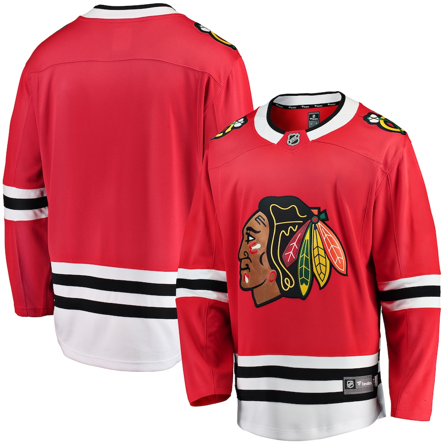 Men's Chicago Blackhawks Fanatics Red Breakaway Home Jersey - Jersey