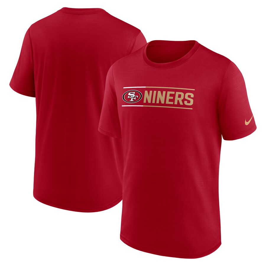 Men's San Francisco 49ers Nike Scarlet Exceed Performance T-Shirt - Jersey