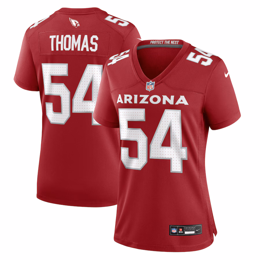 Women's Arizona Cardinals Xavier Thomas Nike Cardinal Game Jersey - Jersey