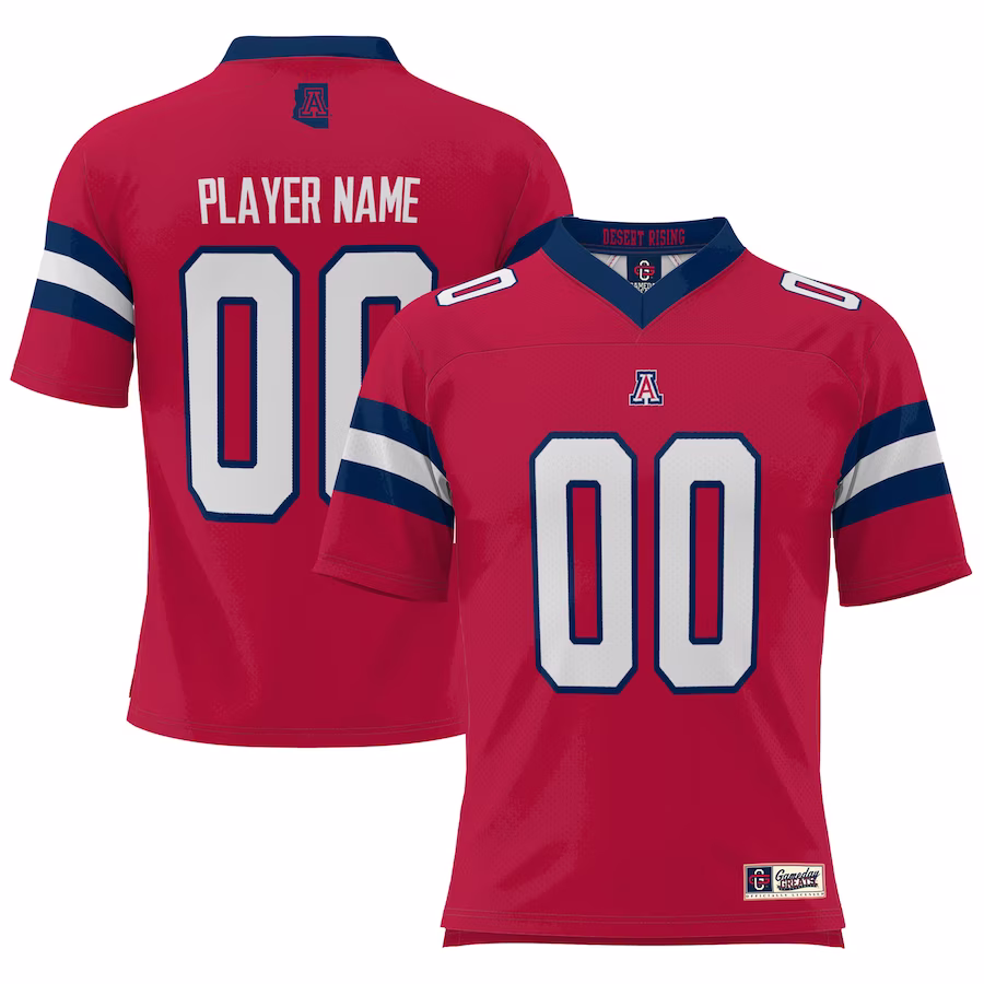 Arizona Wildcats GameDay Greats Youth NIL Pick-A-Player Football Jersey - Red - Jersey
