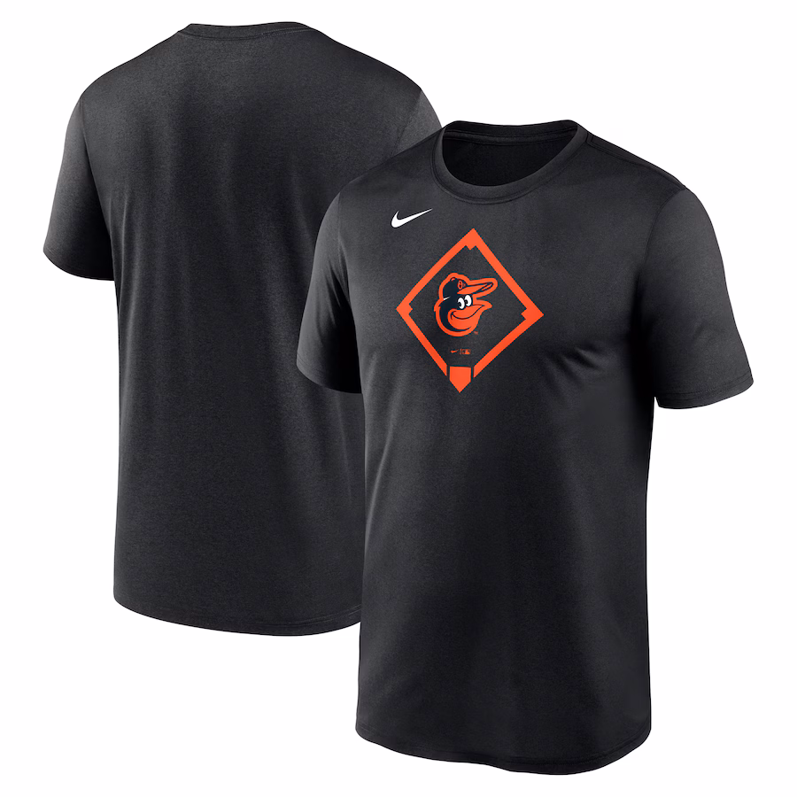 Men's Baltimore Orioles Nike Black Icon Legend Performance T-Shirt - Jersey