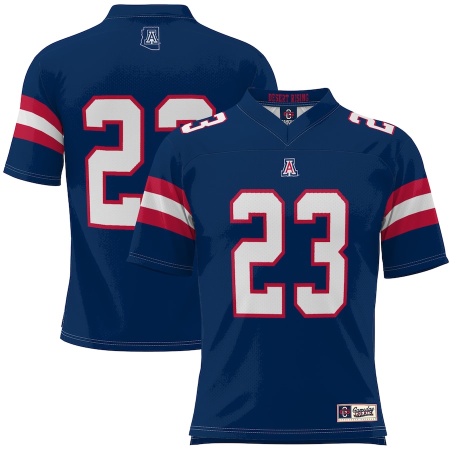 Youth GameDay Greats #23 Navy Arizona Wildcats Desert Rising Football Jersey - Jersey