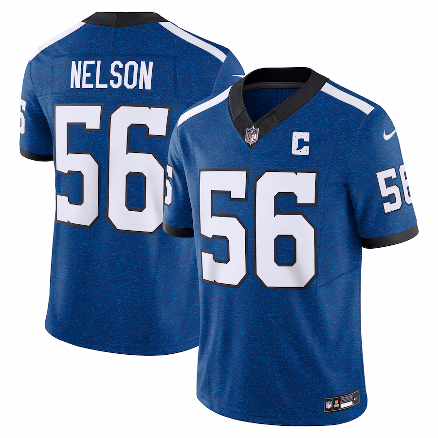 Men's Indianapolis Colts Quenton Nelson Nike Blue Vapor F.U.S.E. Limited Jersey - Jersey
