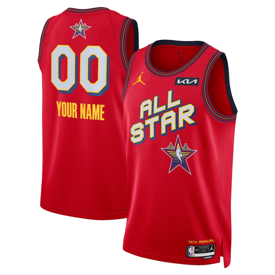 Unisex Jordan Brand Red 2025 NBA All-Star Game Swingman Pick-A-Player Jersey - Jersey