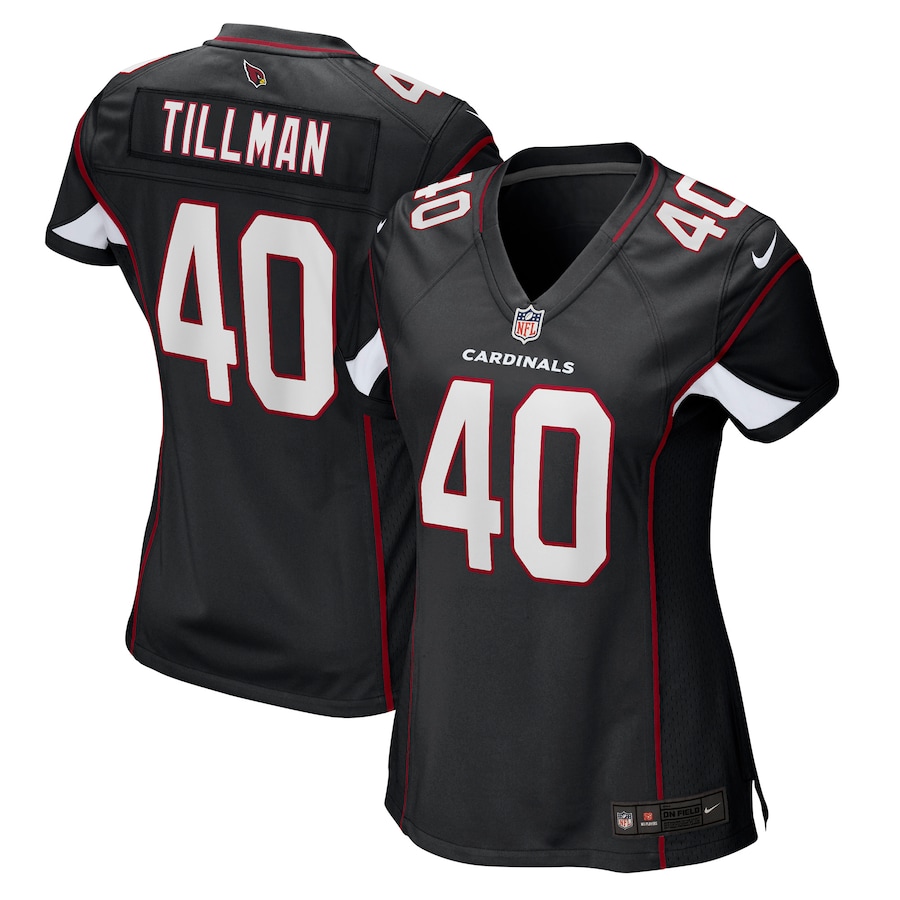 Women's Arizona Cardinals Pat Tillman Nike Black Retired Game Jersey - Jersey