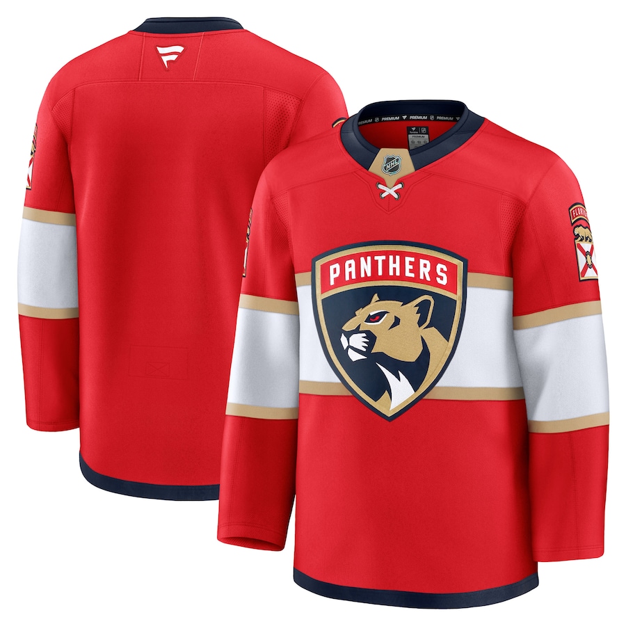 Men's Florida Panthers Fanatics Red Home Premium Jersey - Jersey