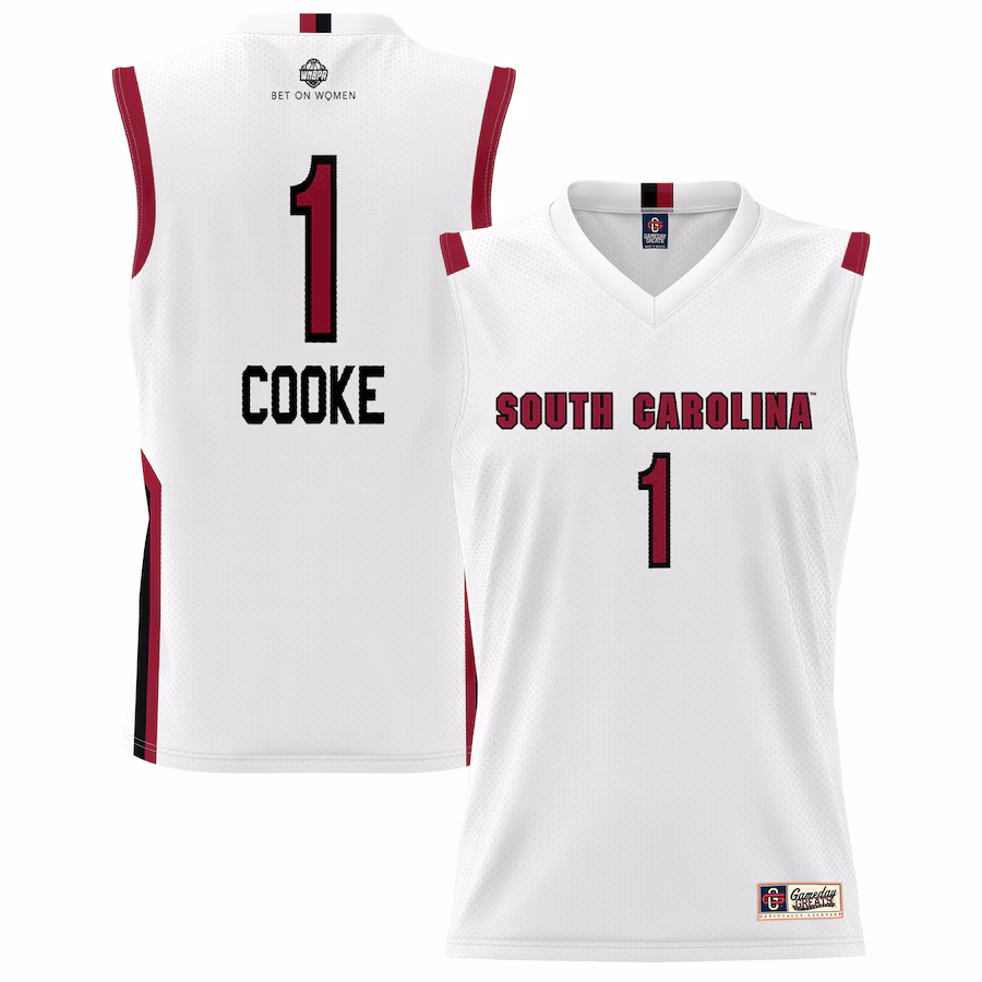 Youth GameDay Greats  White South Carolina Gamecocks Lightweight Basketball Alumni Jersey - Jersey