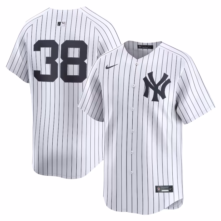 Men's New York Yankees Devin Williams Nike White Home Limited Player Jersey - Jersey