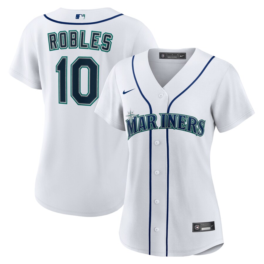 Women's Seattle Mariners Victor Robles Nike White Home Replica Jersey - Jersey