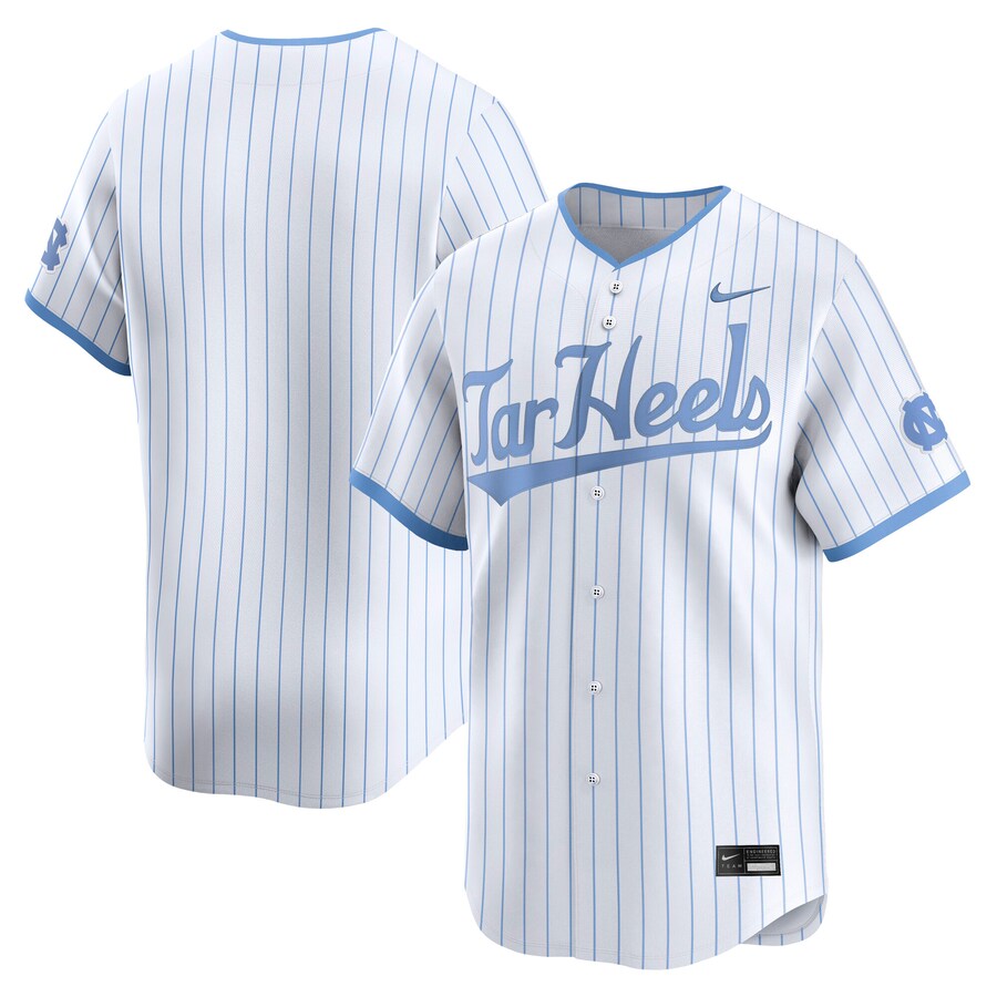 Men's Nike White North Carolina Tar Heels College Limited Baseball Jersey - Jersey