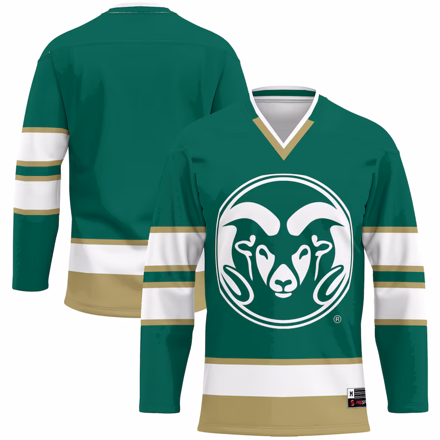 Colorado State Rams GameDay Greats Hockey Jersey - Green - Jersey