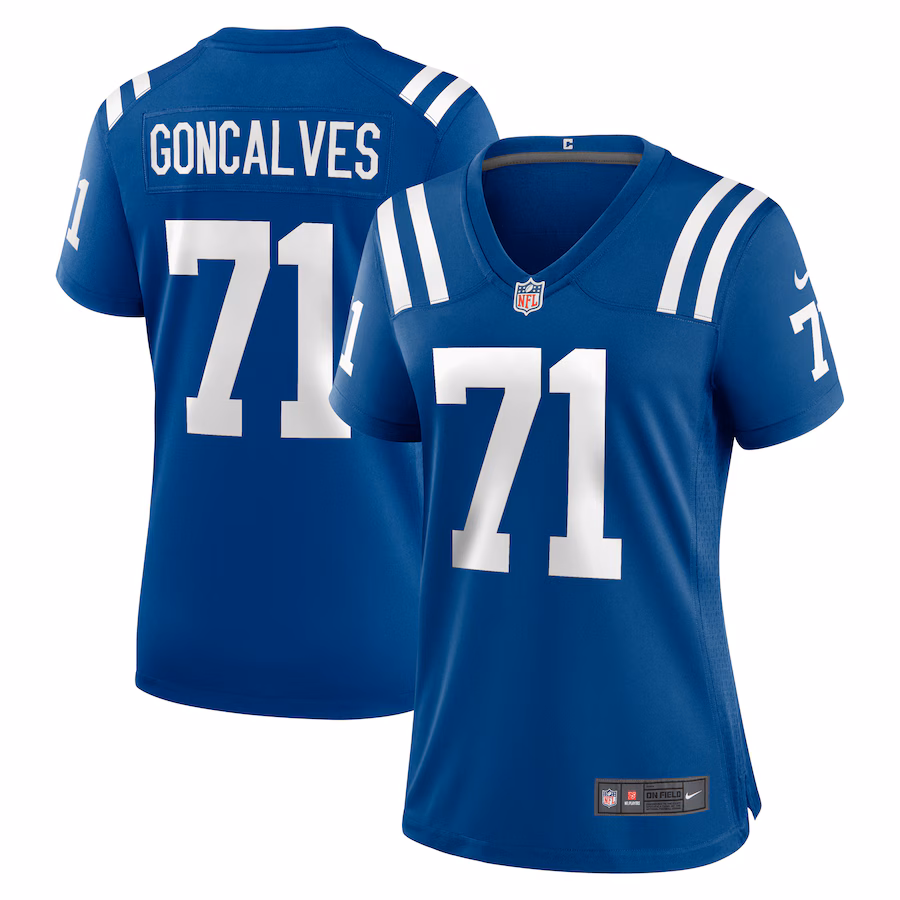 Women's Indianapolis Colts Matt Goncalves Nike  Royal Game Jersey - Jersey