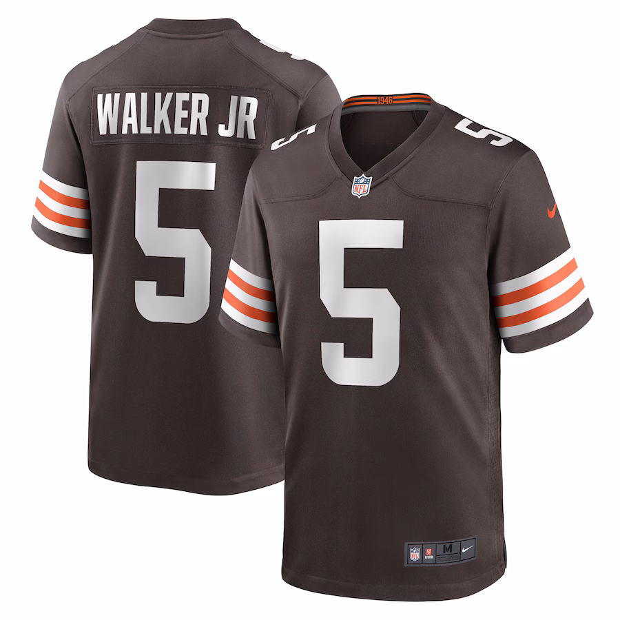 Men's Cleveland Browns Anthony Walker Jr. Nike Brown Player Game Jersey - Jersey