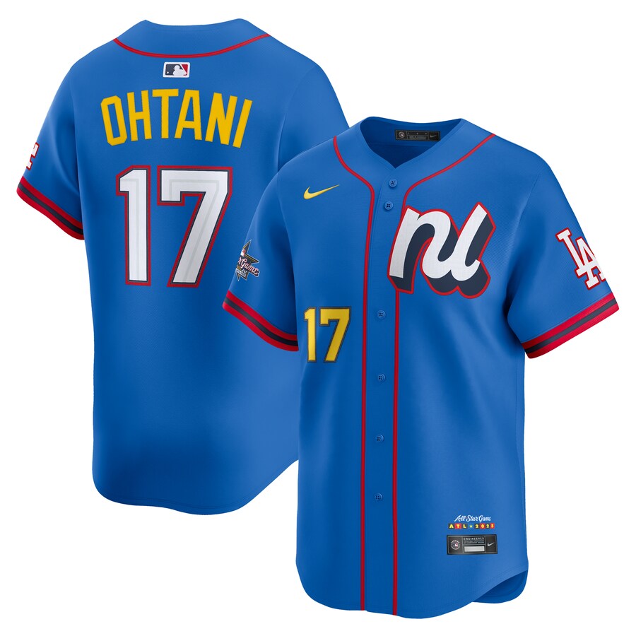 Youth National League Shohei Ohtani Nike Blue 2025 All-Star Edition Limited Player Jersey - Jersey