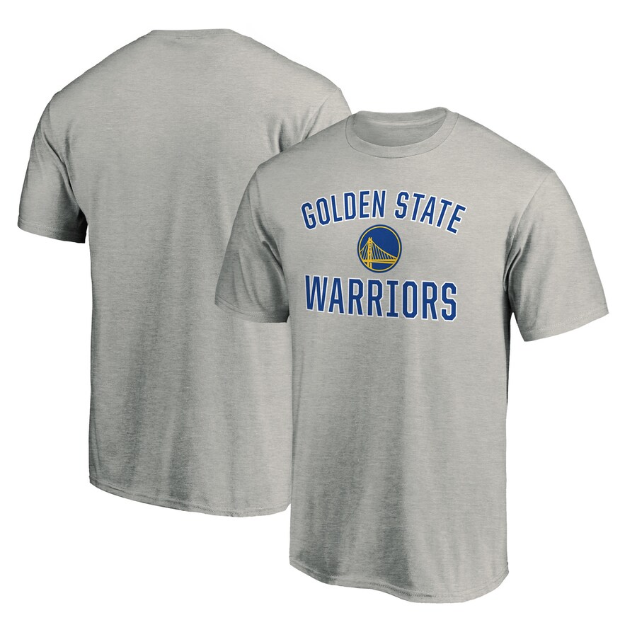 Men's Golden State Warriors  Heather Gray Victory Arch T-Shirt - Jersey
