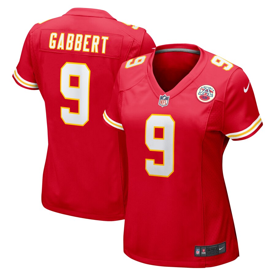 Women's Kansas City Chiefs Blaine Gabbert Nike Red Game Jersey - Jersey