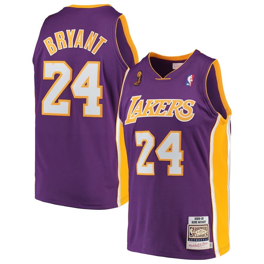Kobe Bryant Los Angeles Lakers Mitchell & Ness 2008/09 Hardwood Classics Authentic Jersey - Purple - Jersey