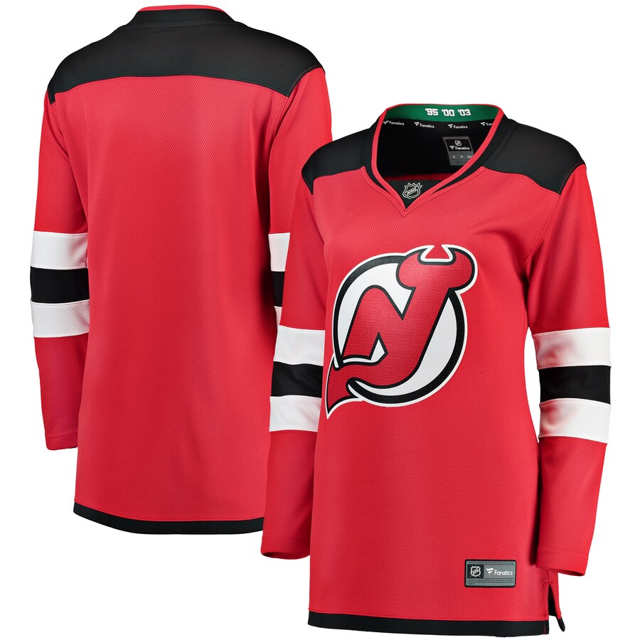 Women's New Jersey Devils Fanatics Branded Red Breakaway Home Jersey - Jersey