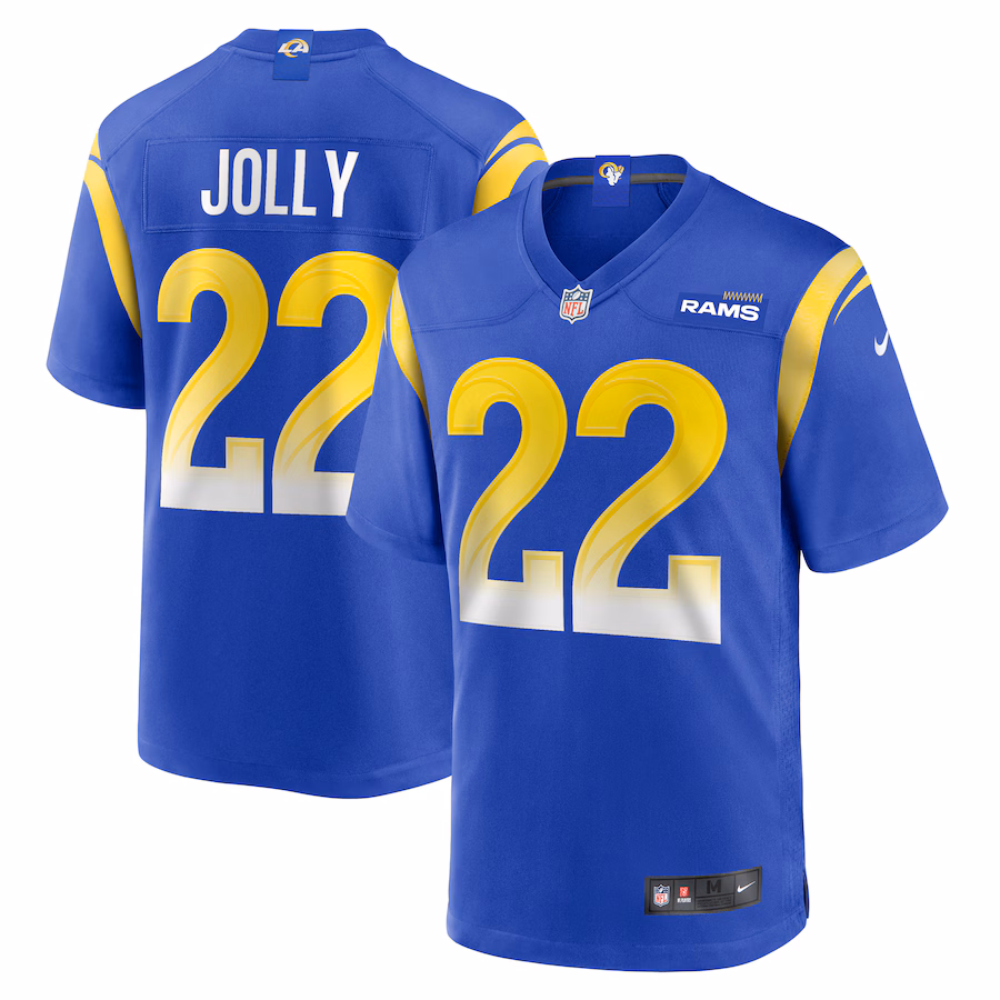 Men's Los Angeles Rams Shaun Jolly Nike Royal Home Game Jersey - Jersey