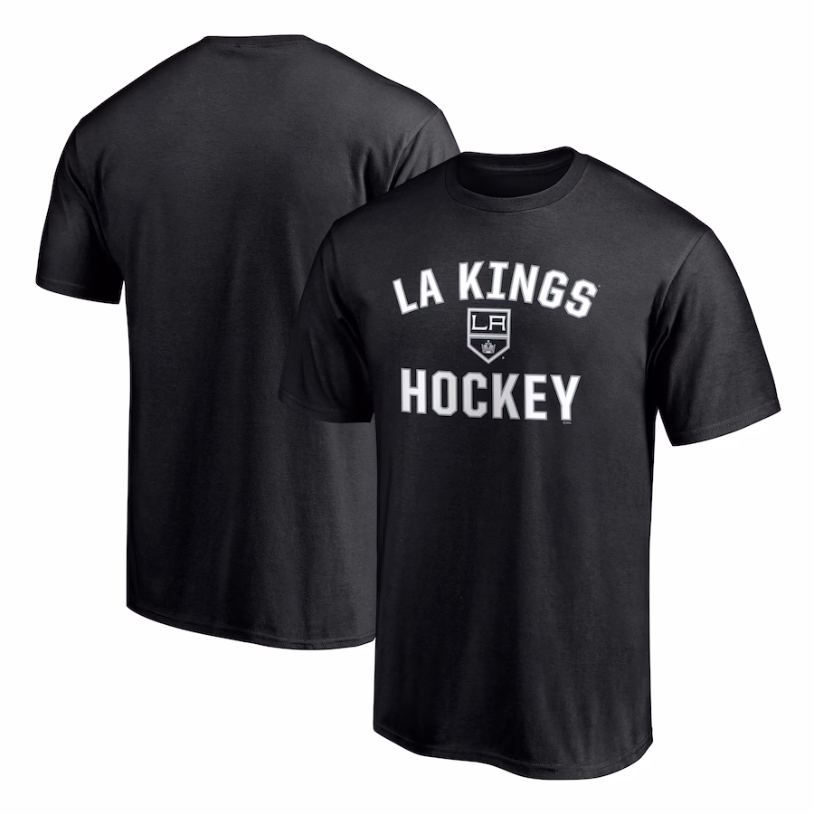 Men's Los Angeles Kings Black Victory Arch T-Shirt - Jersey