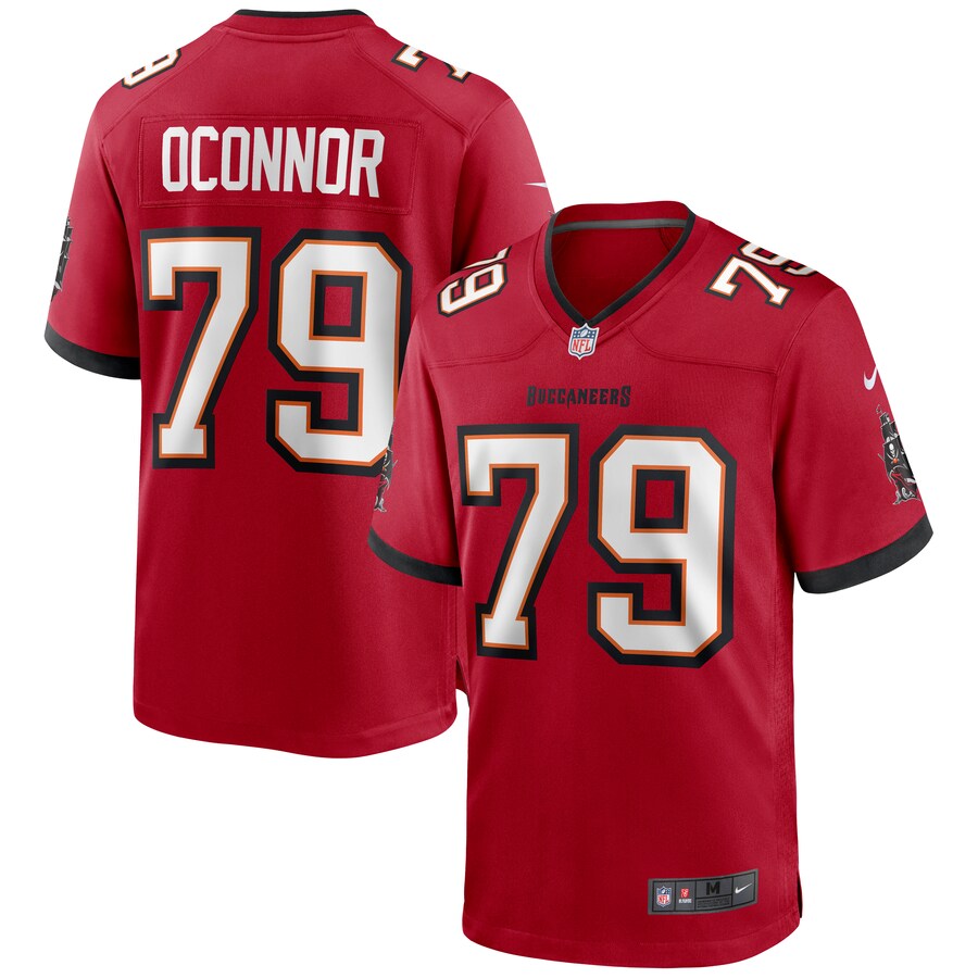 Men's Tampa Bay Buccaneers Patrick O'Connor Nike Red Game Jersey - Jersey