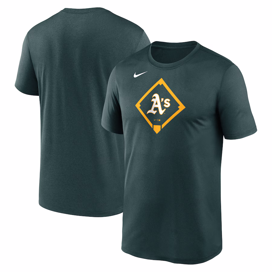 Men's Athletics Nike Green Icon Legend Performance T-Shirt - Jersey