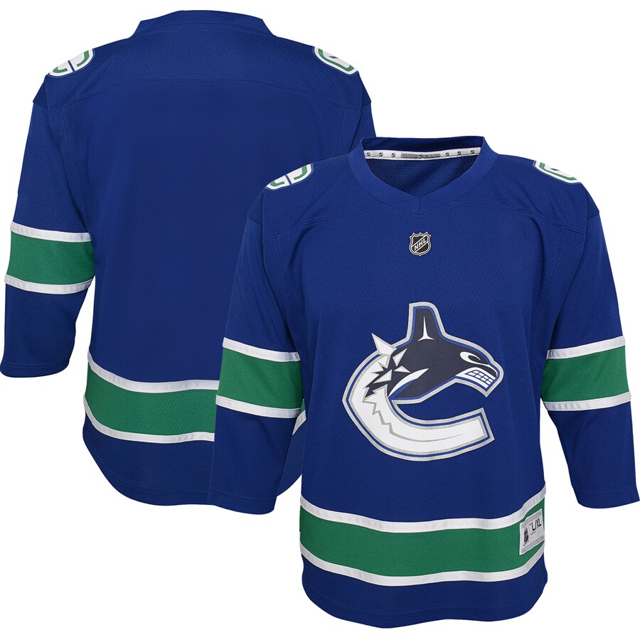 Youth Vancouver Canucks Blue Replica Jersey - Jersey