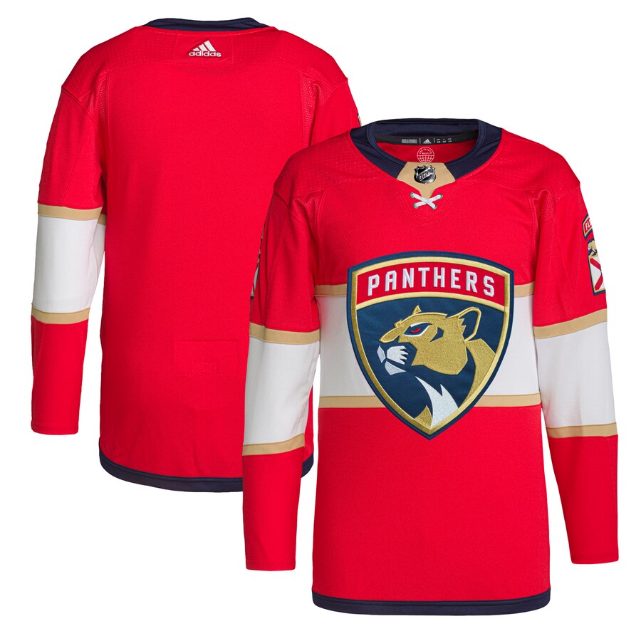 Men's Florida Panthers adidas Red Home Primegreen Authentic Pro Jersey - Jersey
