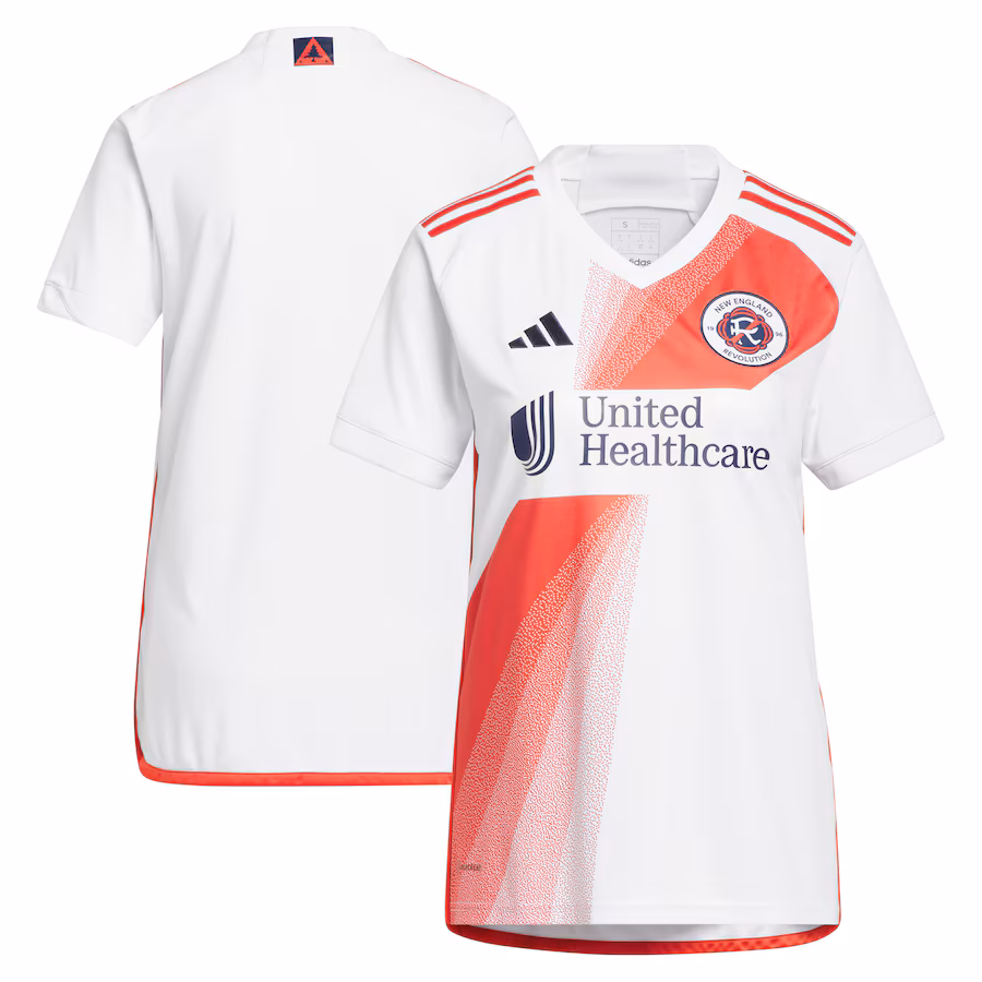 Women's New England Revolution adidas White 2023 Defiance Replica Jersey - Jersey