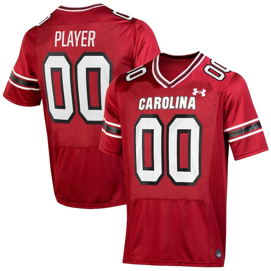 South Carolina Gamecocks Under Armour NIL Pick-A-Player Replica Football Jersey - Garnet - Jersey