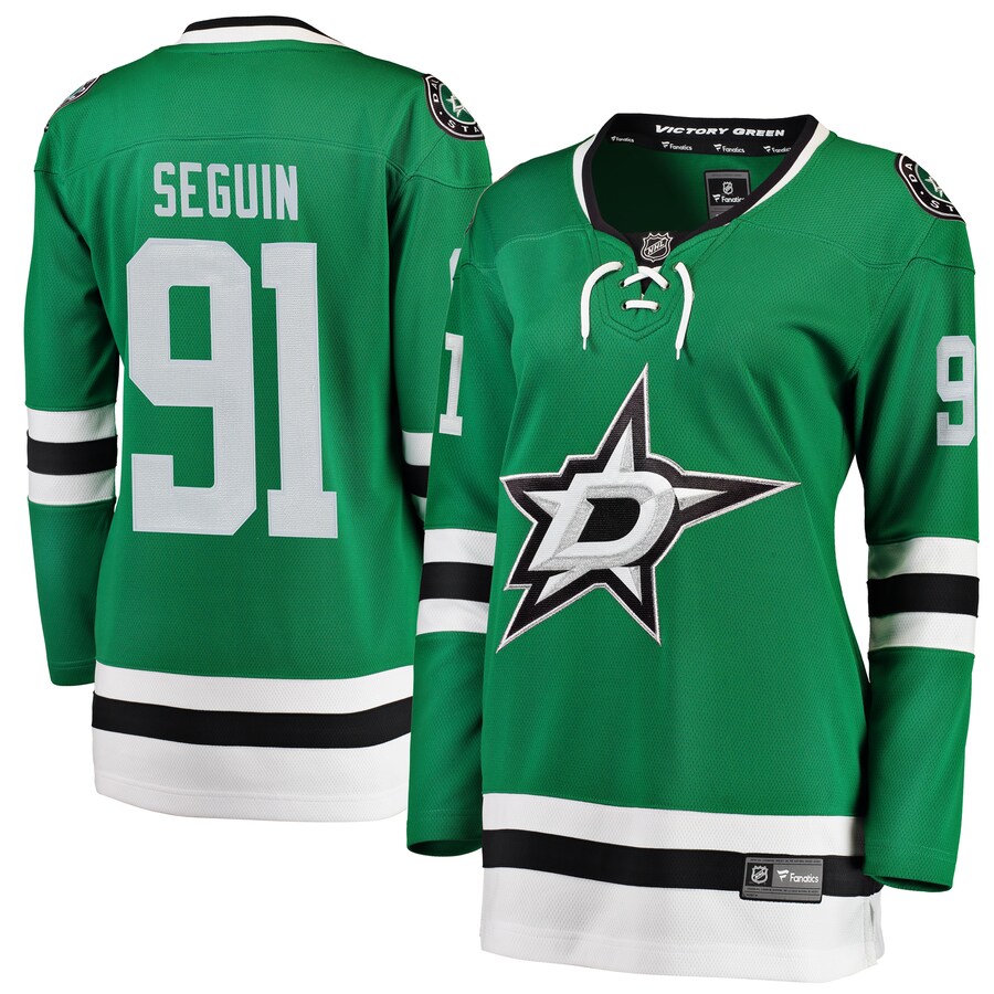 Women's Dallas Stars Tyler Seguin Fanatics Branded Green Home Breakaway Player Jersey - Jersey