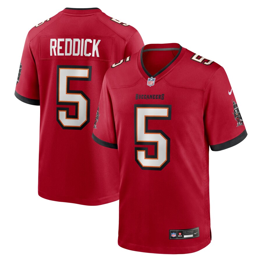 Men's Tampa Bay Buccaneers Haason Reddick Nike Red Team Game Jersey - Jersey