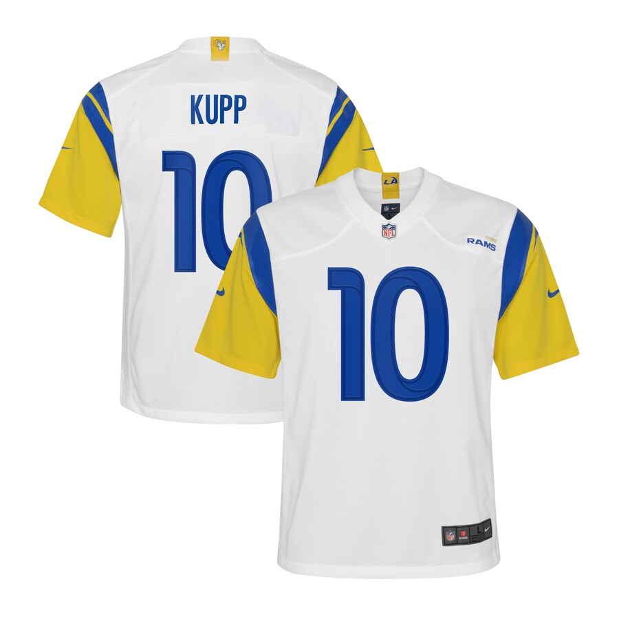 Youth Los Angeles Rams Cooper Kupp Nike White Game Jersey - Jersey