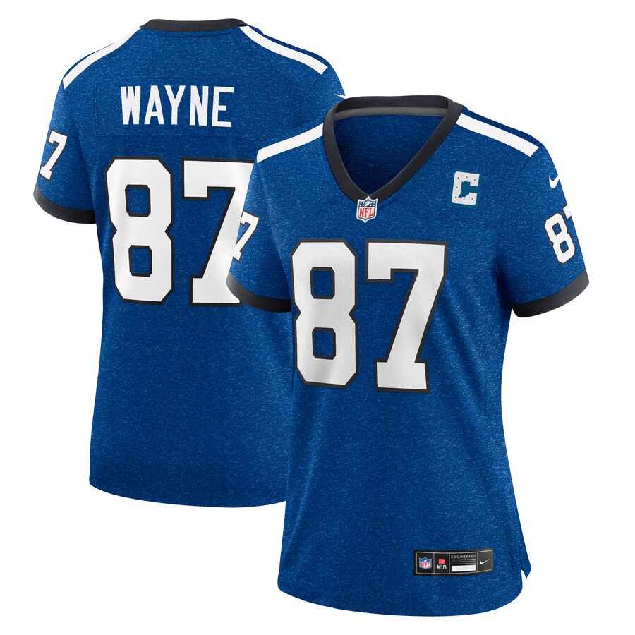 Women's Indianapolis Colts Reggie Wayne Nike Royal Indiana Nights Alternate Game Jersey - Jersey