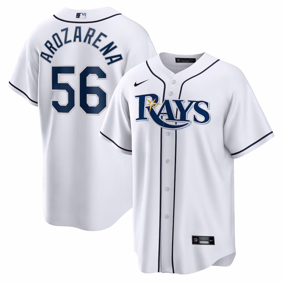 Men's Tampa Bay Rays Randy Arozarena Nike White Replica Player Jersey - Jersey