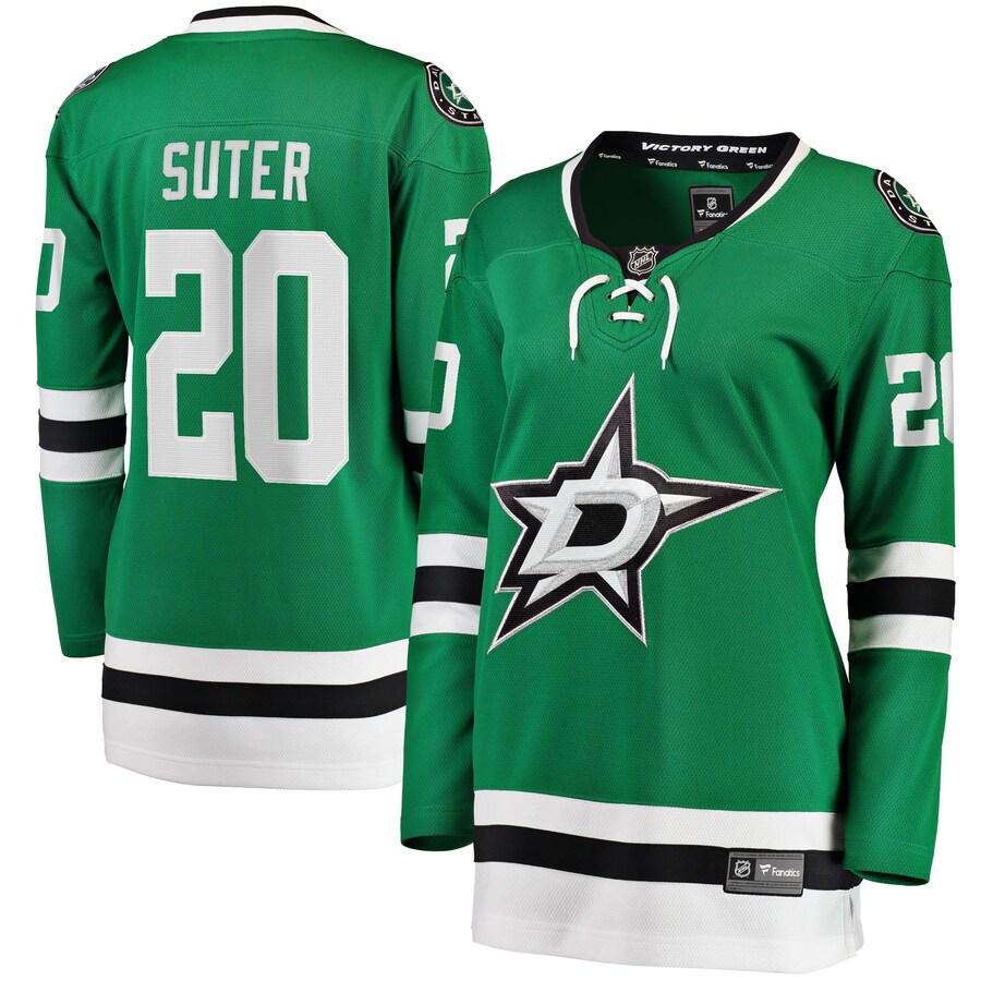 Women's Dallas Stars Ryan Suter Fanatics Branded Kelly Green Breakaway Player Jersey - Jersey