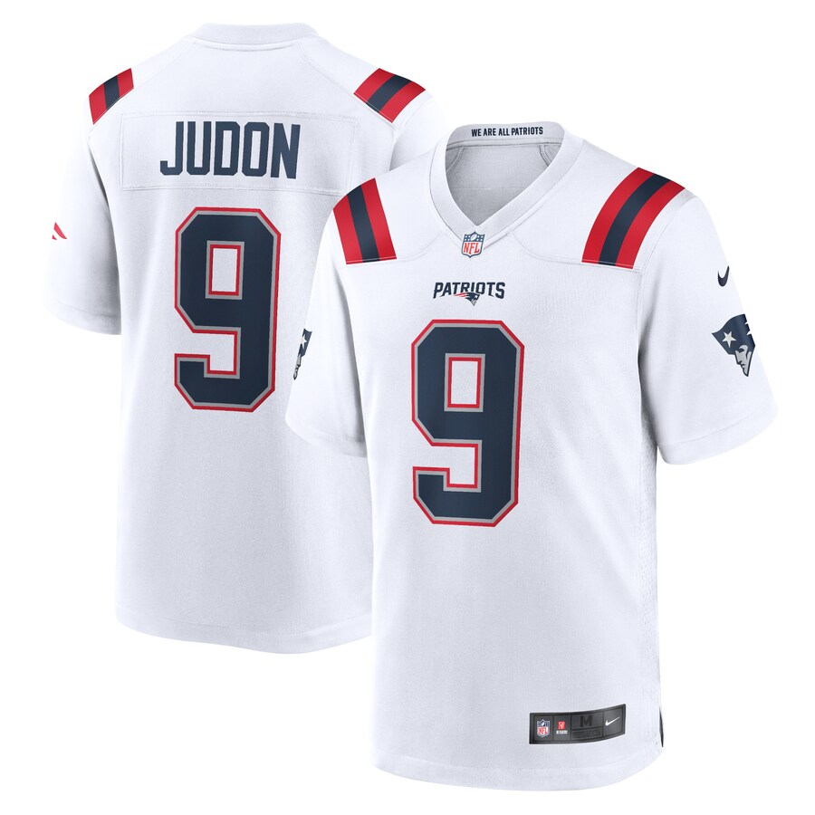 Men's New England Patriots Matthew Judon Nike White Game Jersey - Jersey