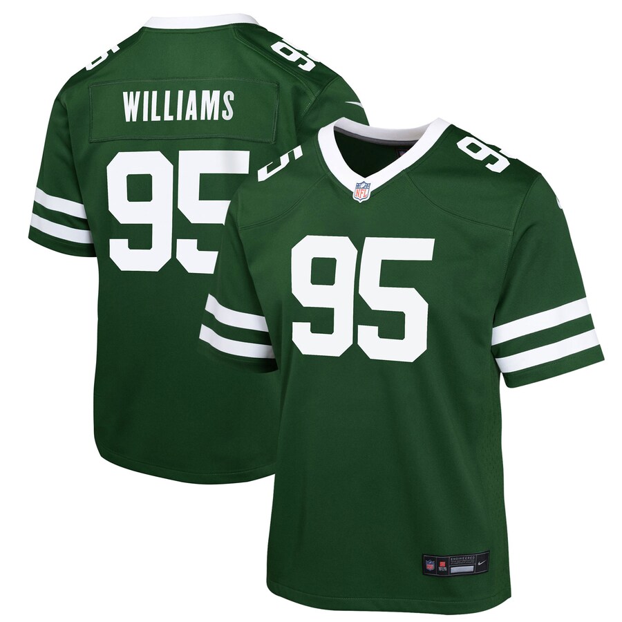 Youth New York Jets Quinnen Williams Nike Legacy Green Game Jersey - Jersey