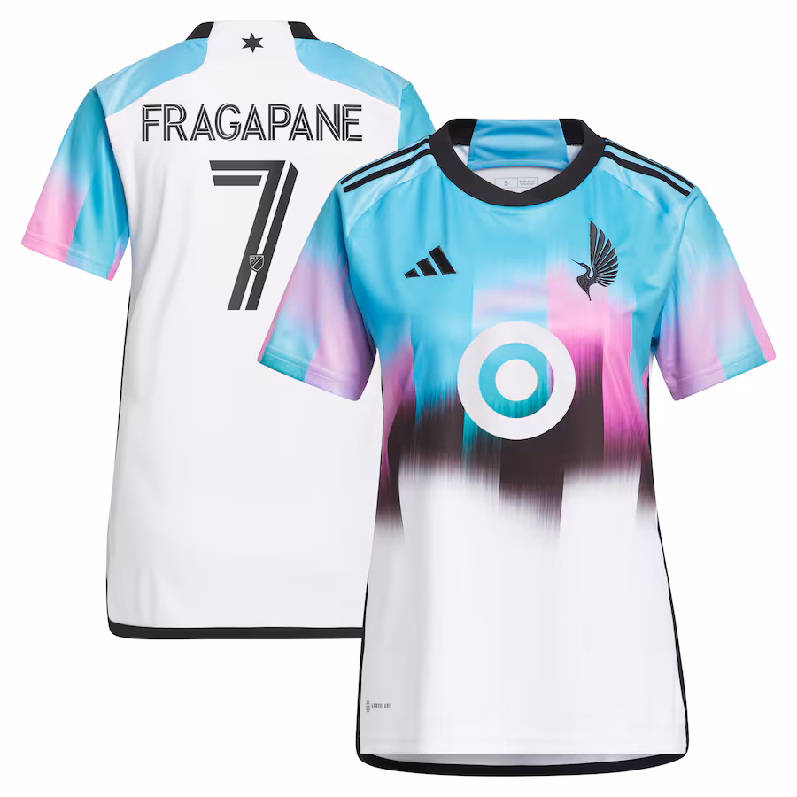 Women's Minnesota United FC Franco Fragapane adidas White 2023 The Northern Lights Kit Replica Jersey - Jersey