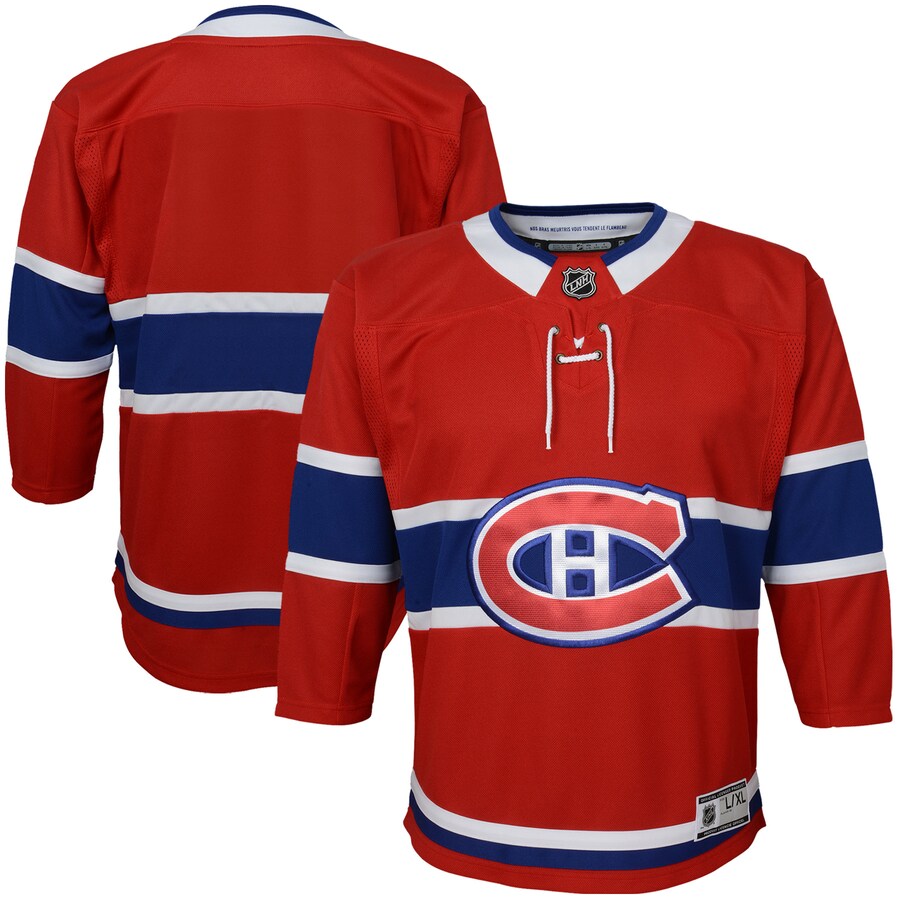 Youth Montreal Canadiens Red Home Premier Jersey - Jersey