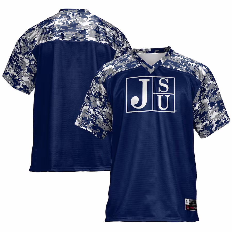Jackson State Tigers GameDay Greats Football Jersey - Navy - Jersey
