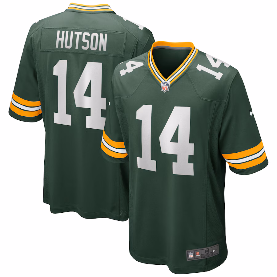 Men's Green Bay Packers Don Hutson Nike Green Game Retired Player Jersey - Jersey