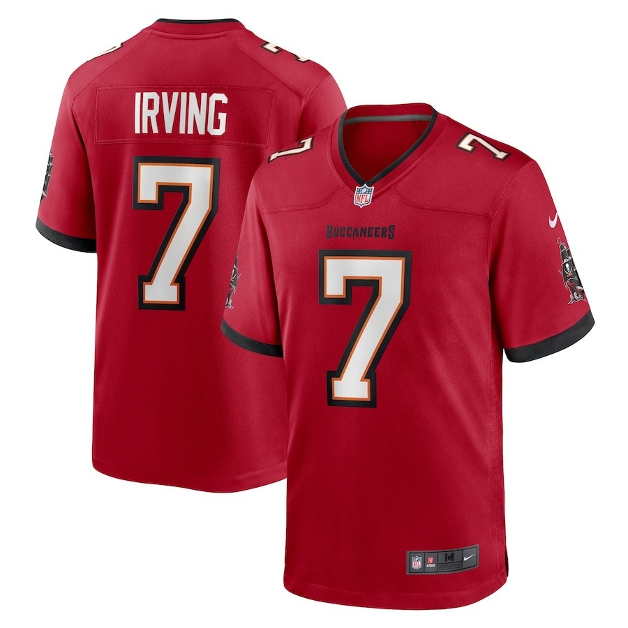 Men's Tampa Bay Buccaneers Bucky Irving Nike  Red  Game Jersey - Jersey