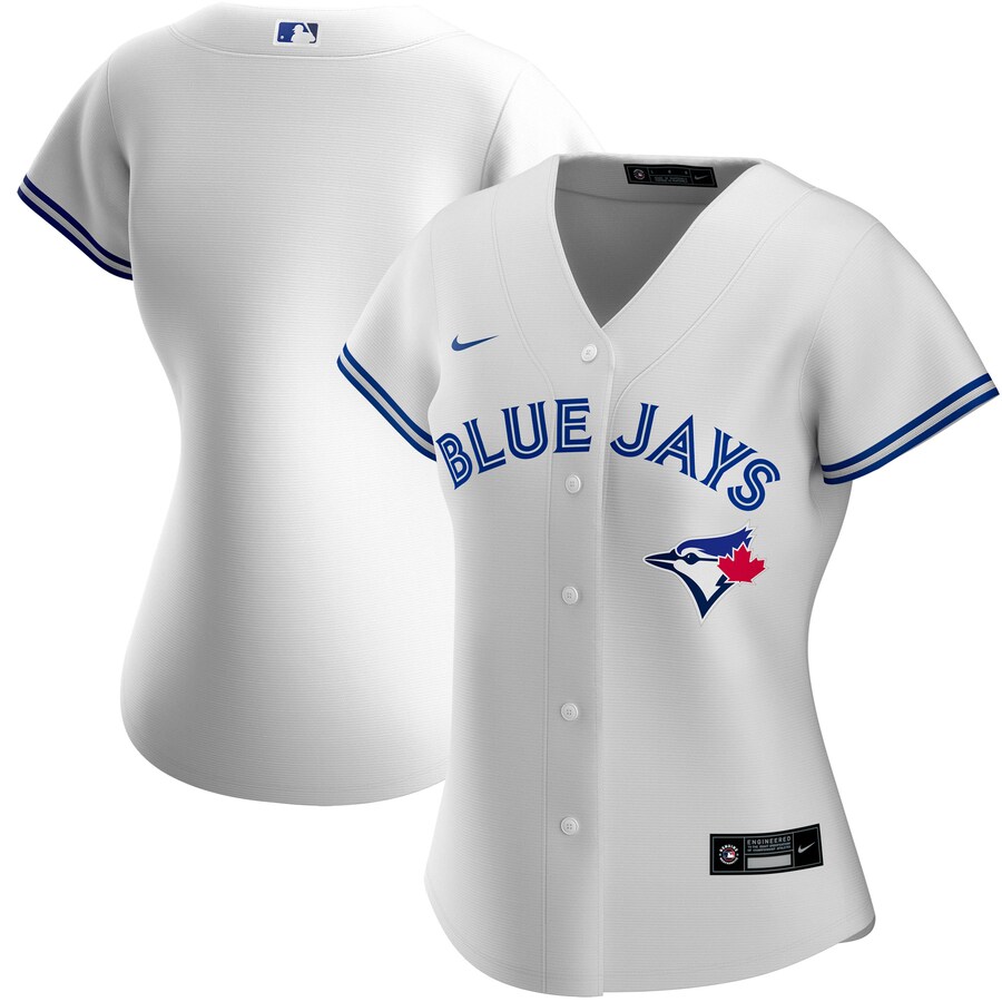 Women's Toronto Blue Jays Nike White Home Replica Team Jersey - Jersey