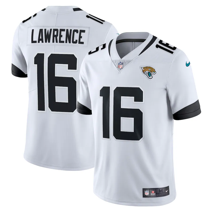 Men's Jacksonville Jaguars Trevor Lawrence Nike White Vapor Limited Jersey - Jersey