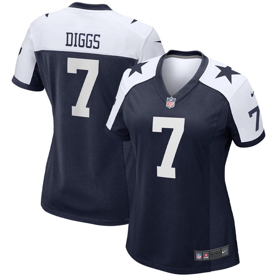Women's Dallas Cowboys Trevon Diggs Nike Navy Alternate Game Jersey - Jersey