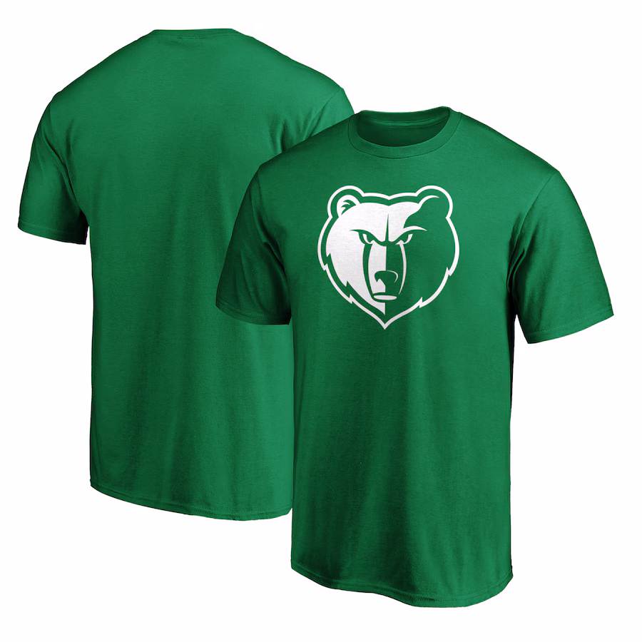 Men's Memphis Grizzlies Green St. Patrick's Day T-Shirt - Jersey