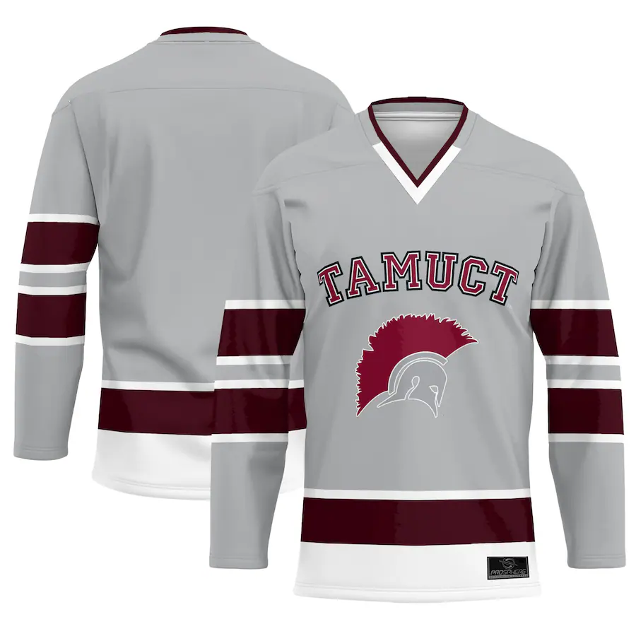 Youth ProSphere  Gray Texas A&M Central Texas Warriors  Hockey Jersey - Jersey
