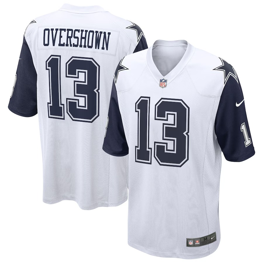 Dallas Cowboys DeMarvion Overshown Nike White Game Jersey - Jersey